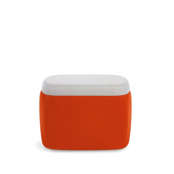 GoGo Ottoman, Two-Tone Upholstery