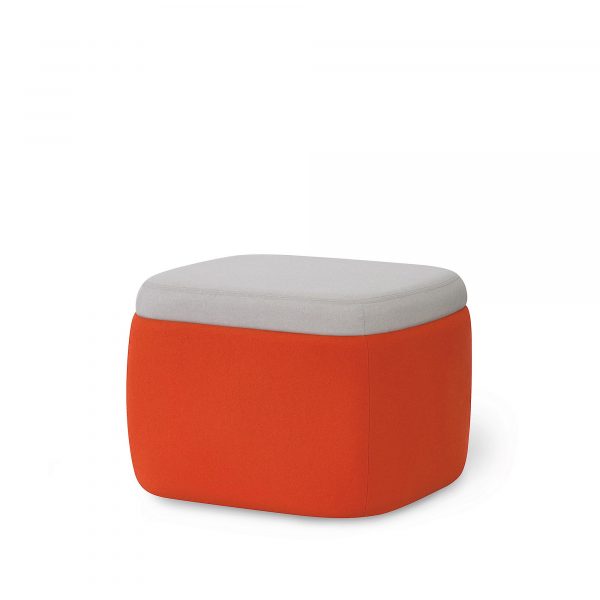 GoGo Ottoman, Two-Tone Upholstery