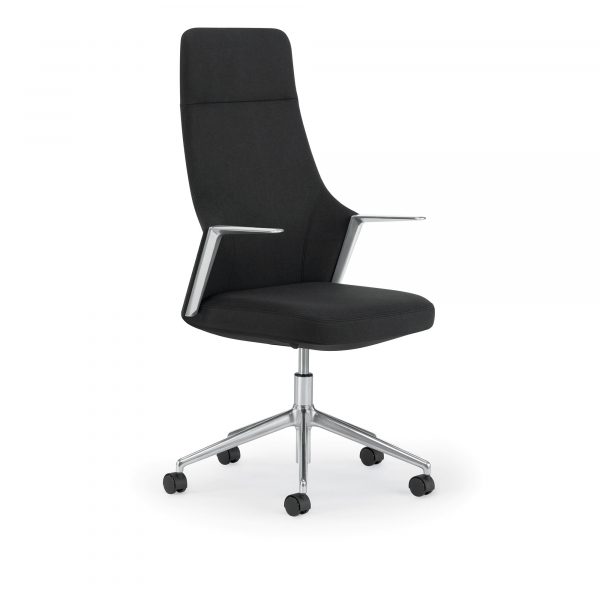 Faction Executive Chair, High Back, Cantilever Arms