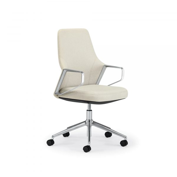 Faction Executive Chair, Mid-Back, Loop Arms
