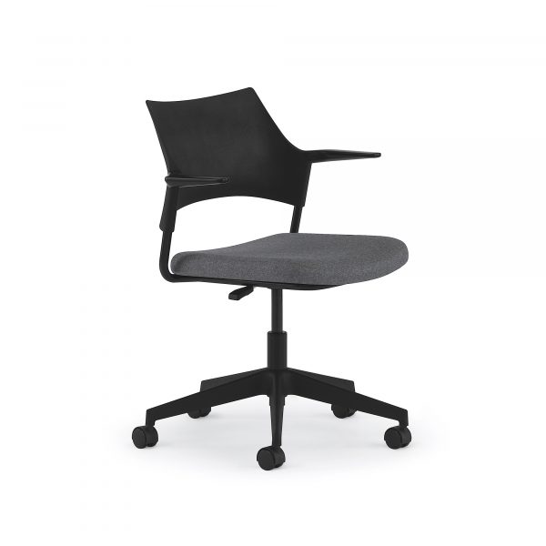 Faction Swivel, Poly Back, Cantilever Arms