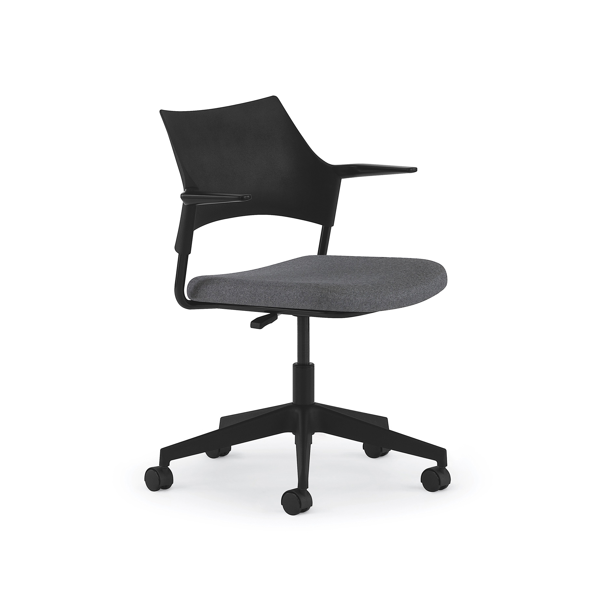 Faction Swivel, Poly Back, Cantilever Arms