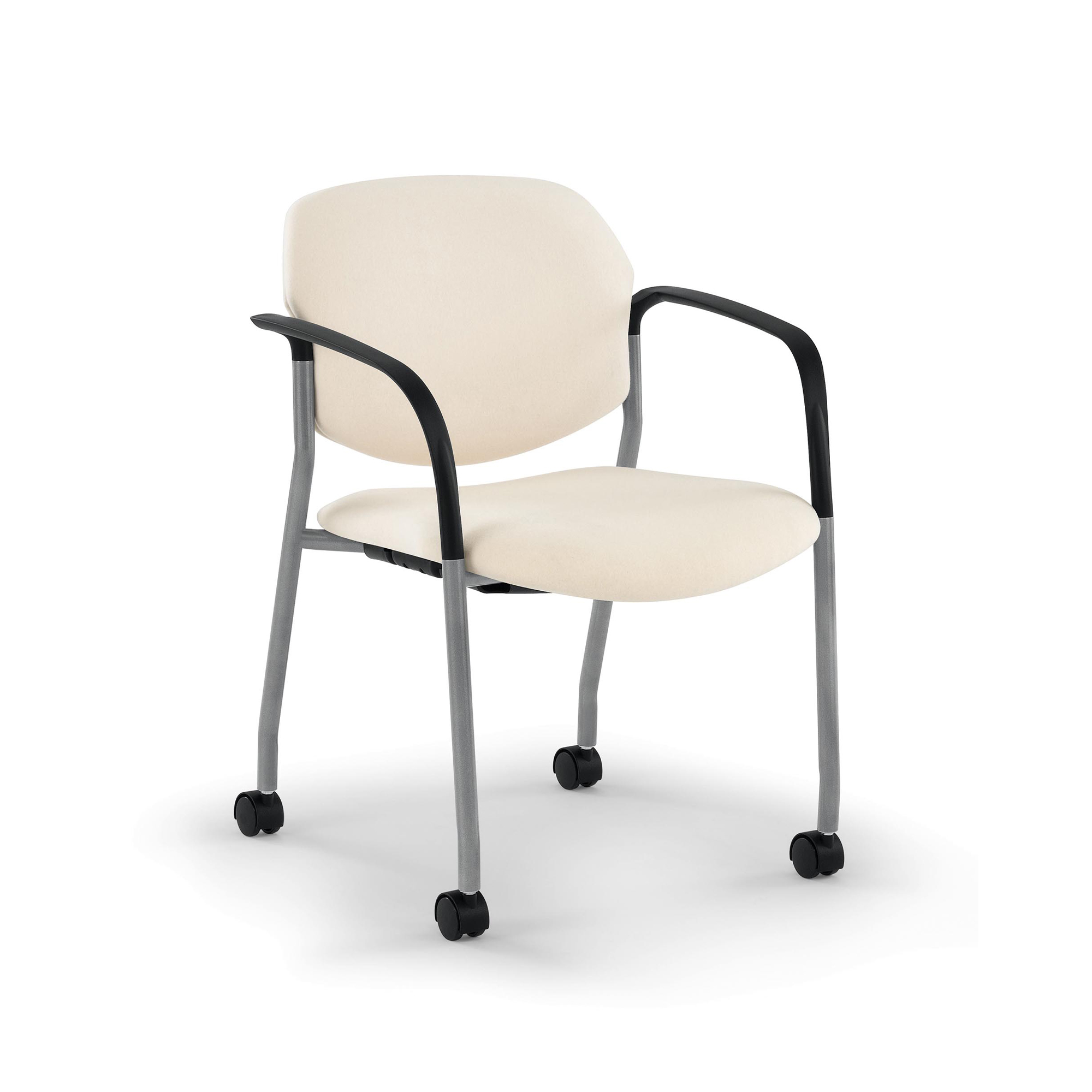 Chance Guest Chair, Arms, Casters