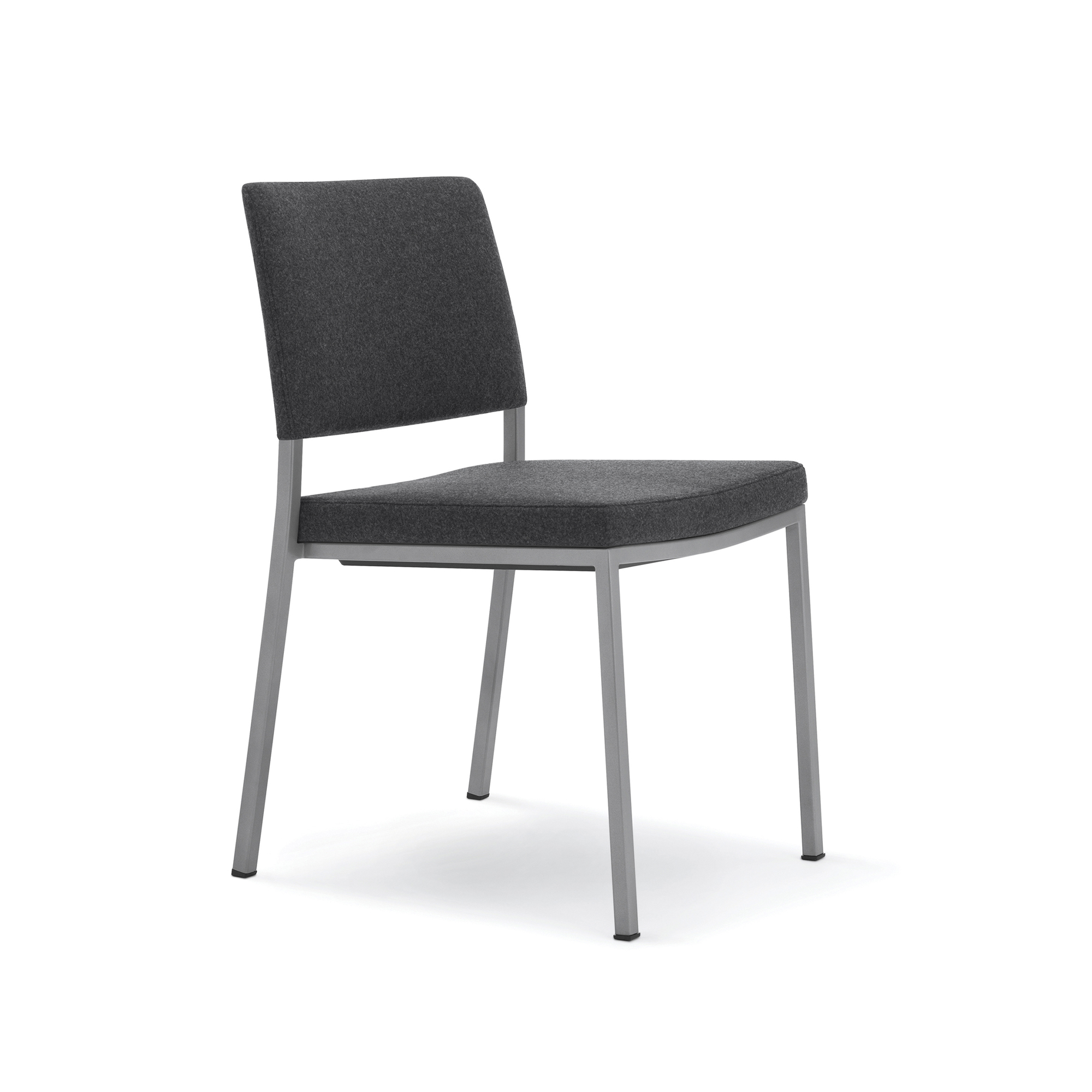 Signal Guest Chair, Upholstered Back, Armless
