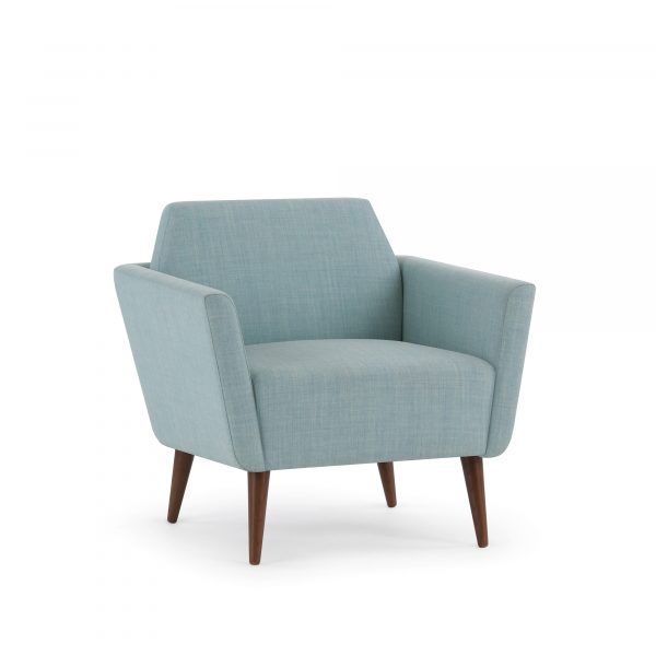 Clipse Lounge Chair, Wood Legs