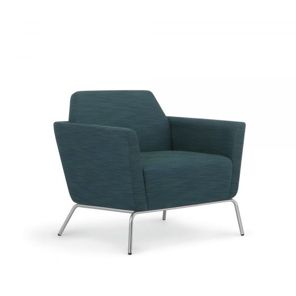 Clipse Lounge Chair with Glides