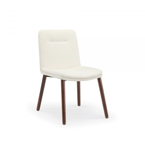 Hado Guest Chair, Wood Legs