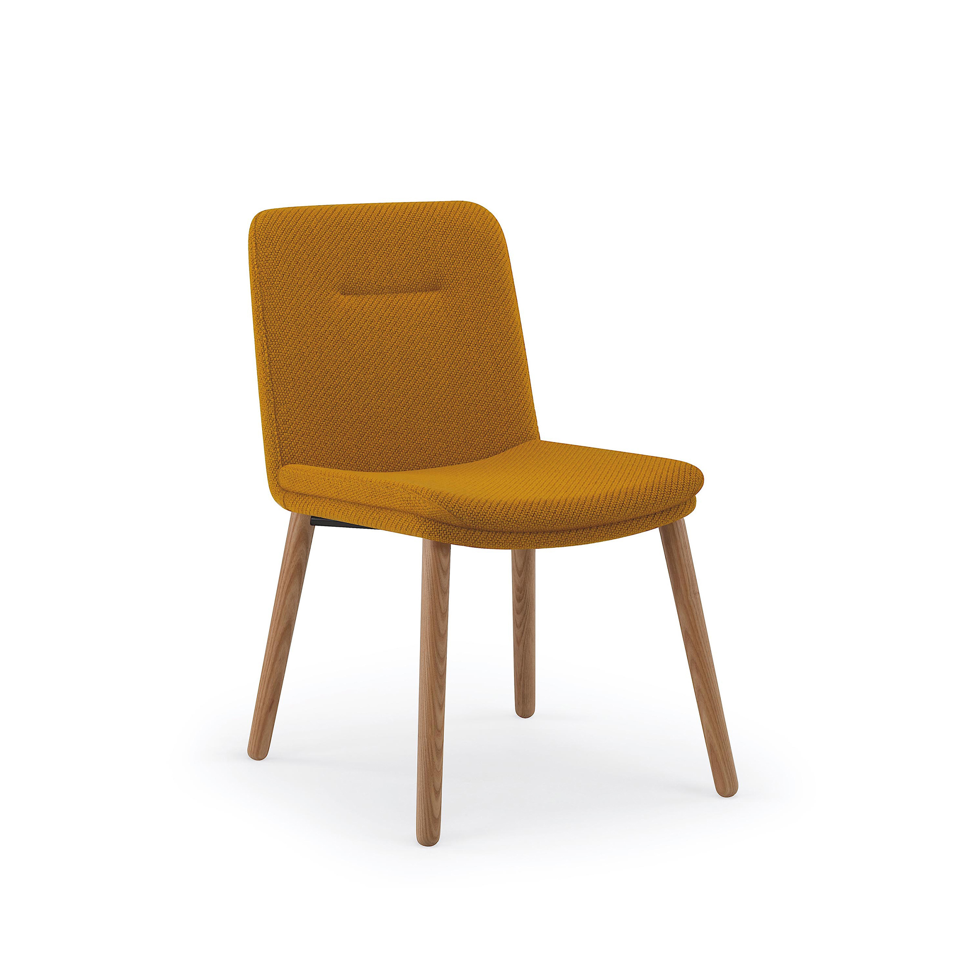 Hado Guest Chair, Wood Legs