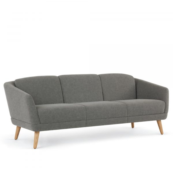 Hado Sofa, Wood Legs
