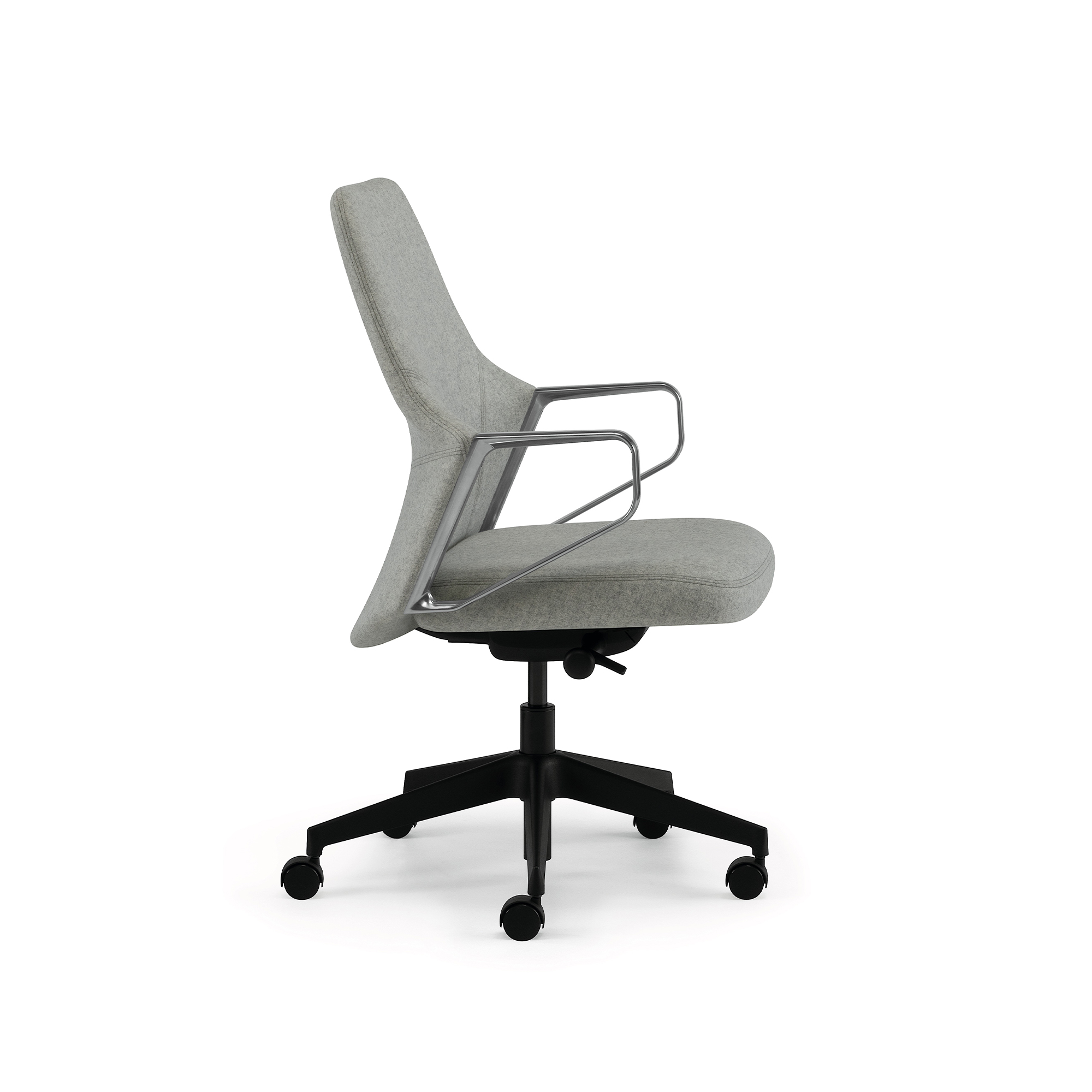 Faction Executive Chair, Mid-Back, Loop Arms