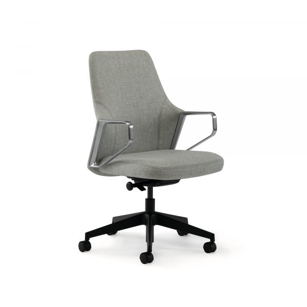 Faction Executive Chair, Mid-Back, Loop Arms