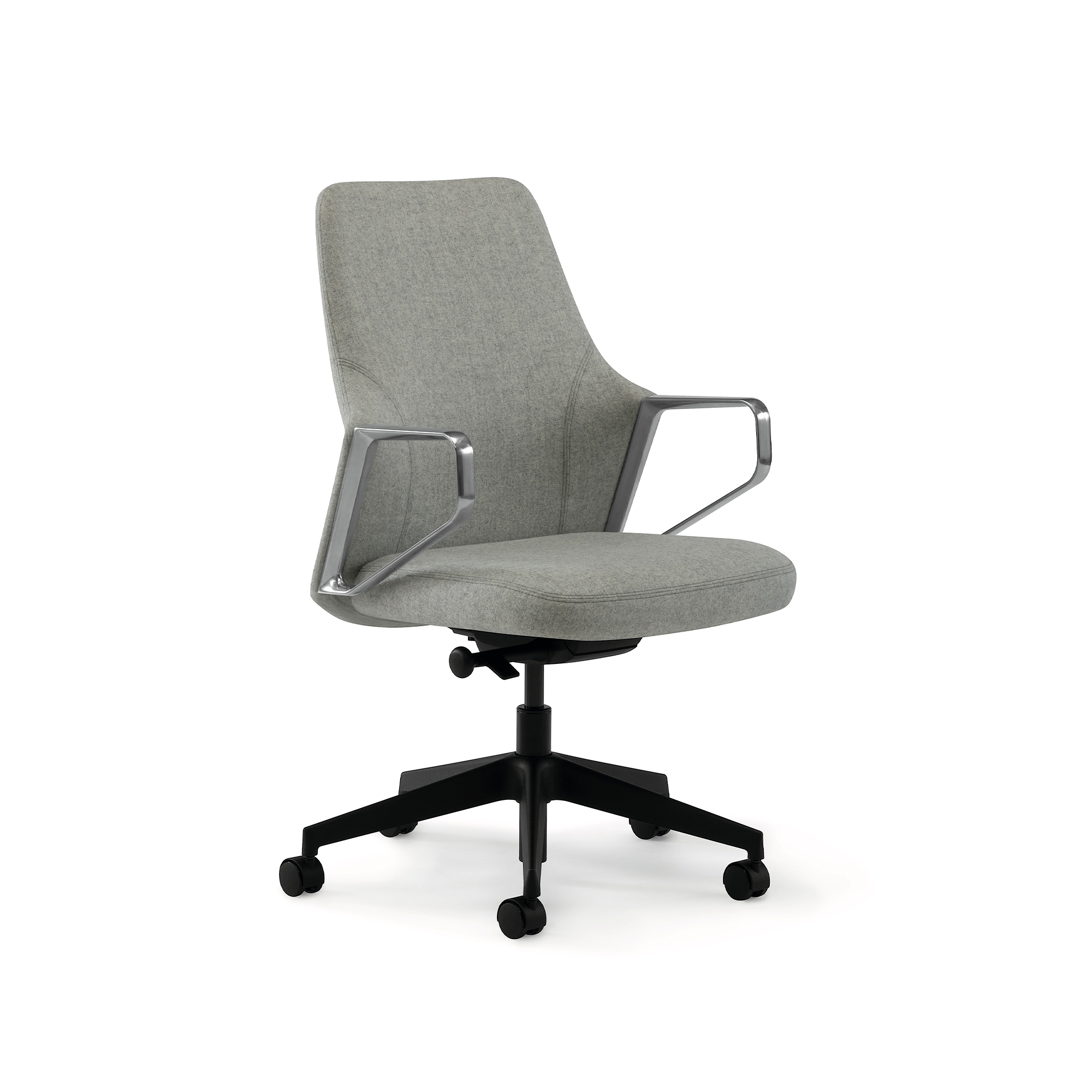 Faction Executive Chair, Mid-Back, Loop Arms