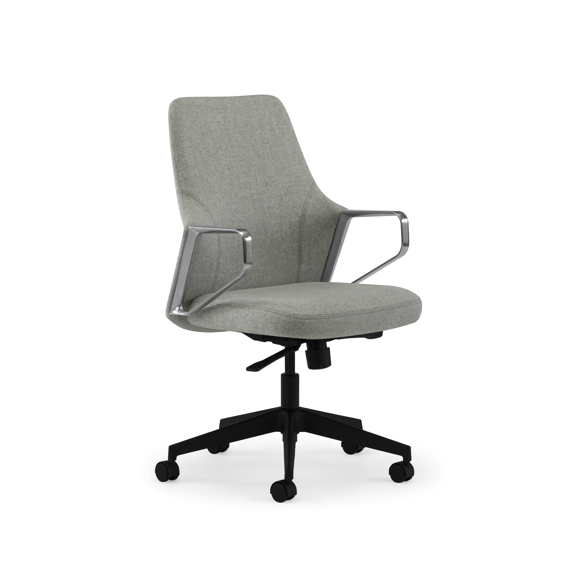 Faction Executive Chair, Mid-Back, Loop Arms