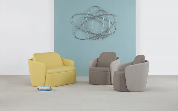 GoGo Love Seat and Lounge Chairs