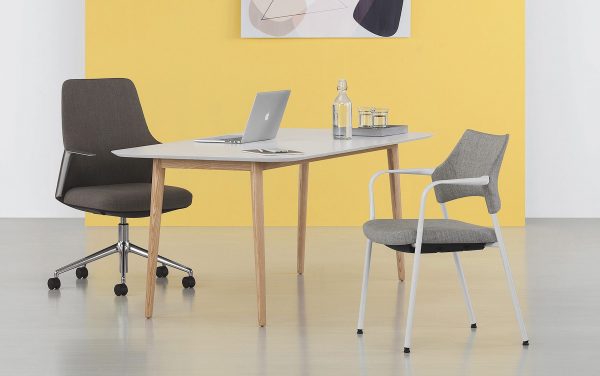 Faction Guest and Executive Seating with Hado Meeting Table