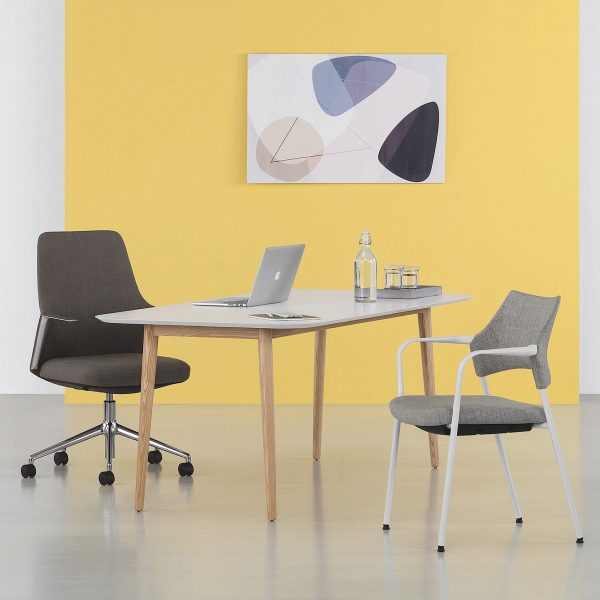 Faction Guest and Executive Seating with Hado Meeting Table