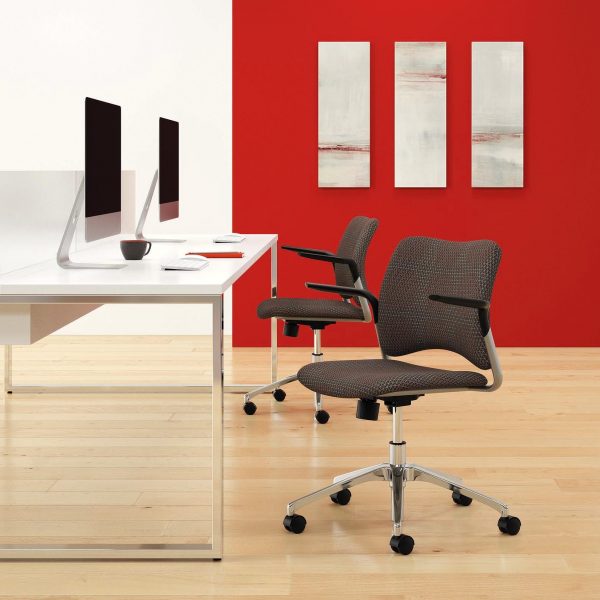 Nexxt Task Chair, Arms, Desking Application