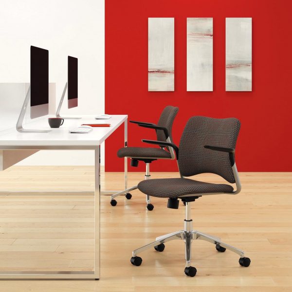 Nexxt Task Chair, Arms, Desking Application