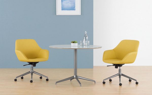 Melina Mid-Back Conference Chairs, Small Meeting Environment