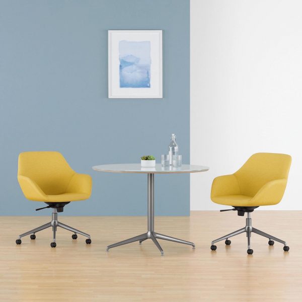 Melina Mid-Back Conference Chairs, Small Meeting Environment