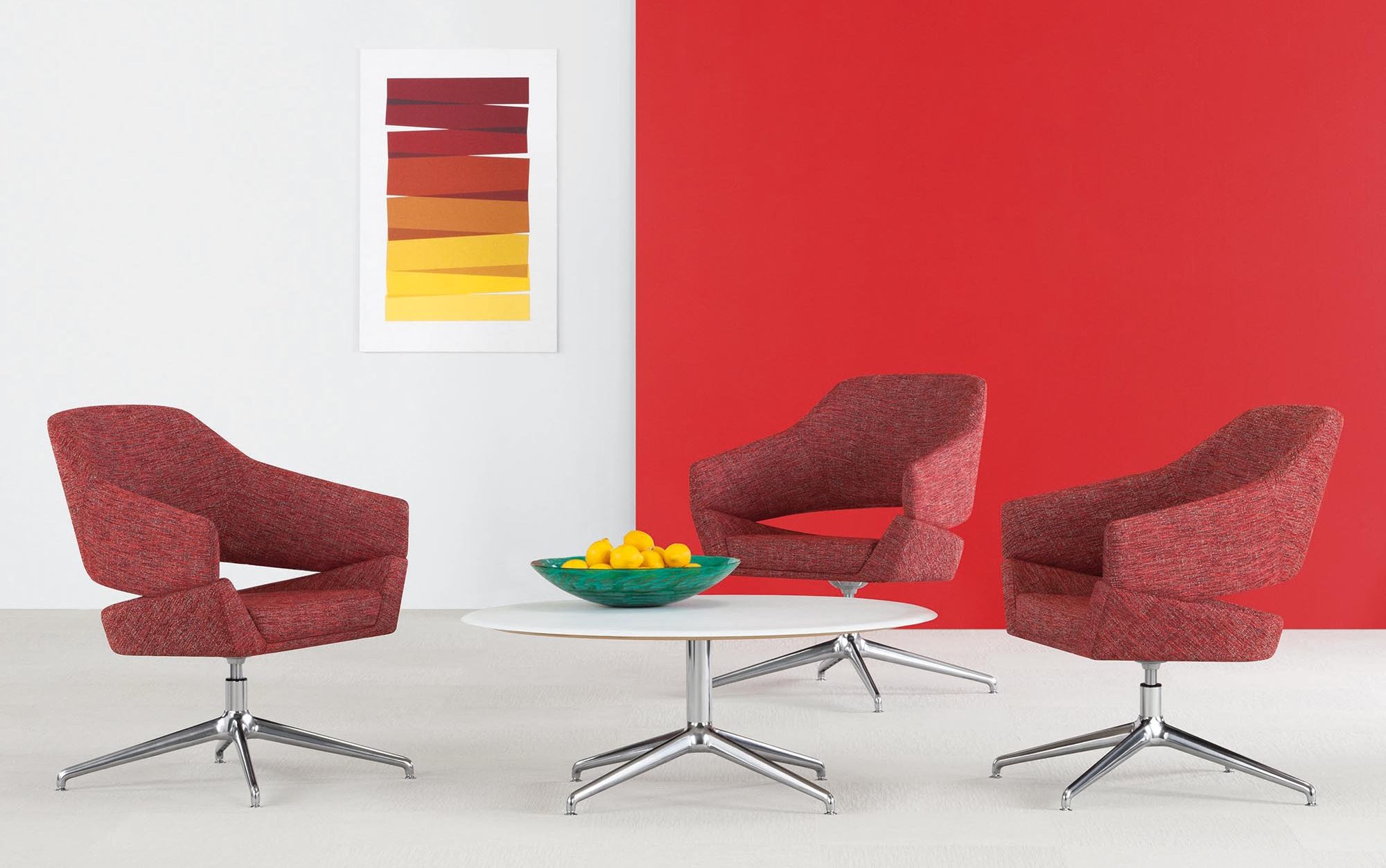 Twirl Lounge Chairs Grouping