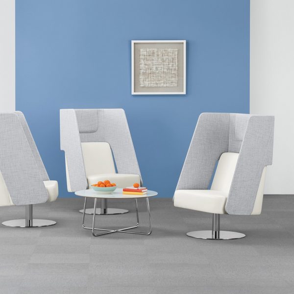 Visor Private Lounge Chairs, Swivel Base
