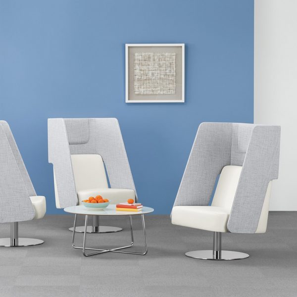 Visor Private Lounge Chairs, Swivel Base