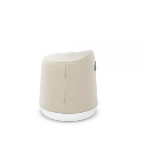 Loupe Stool, Cotton Base
