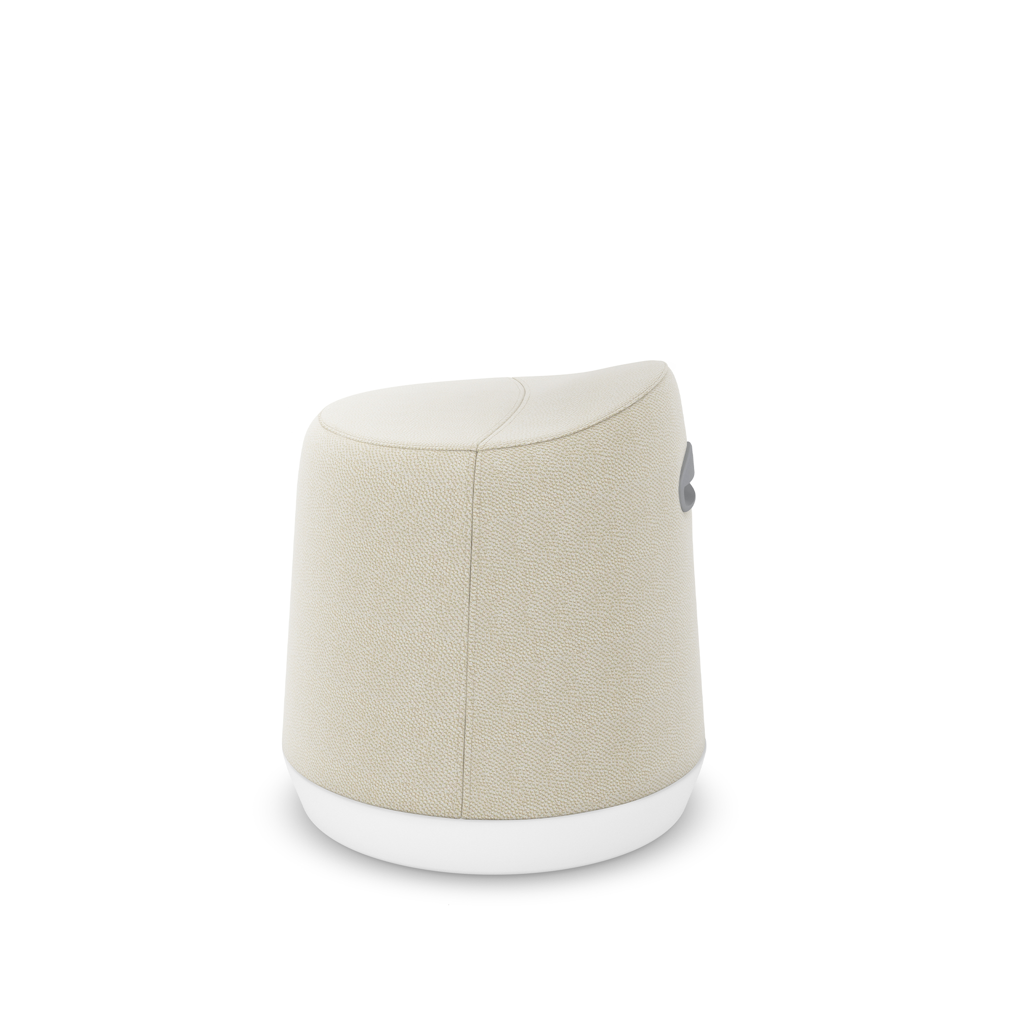 Loupe Stool, Cotton Base