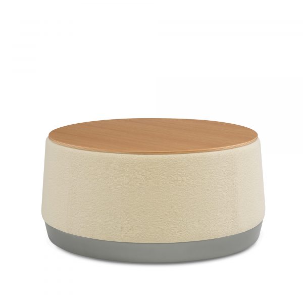 Loupe Table, Wood Top