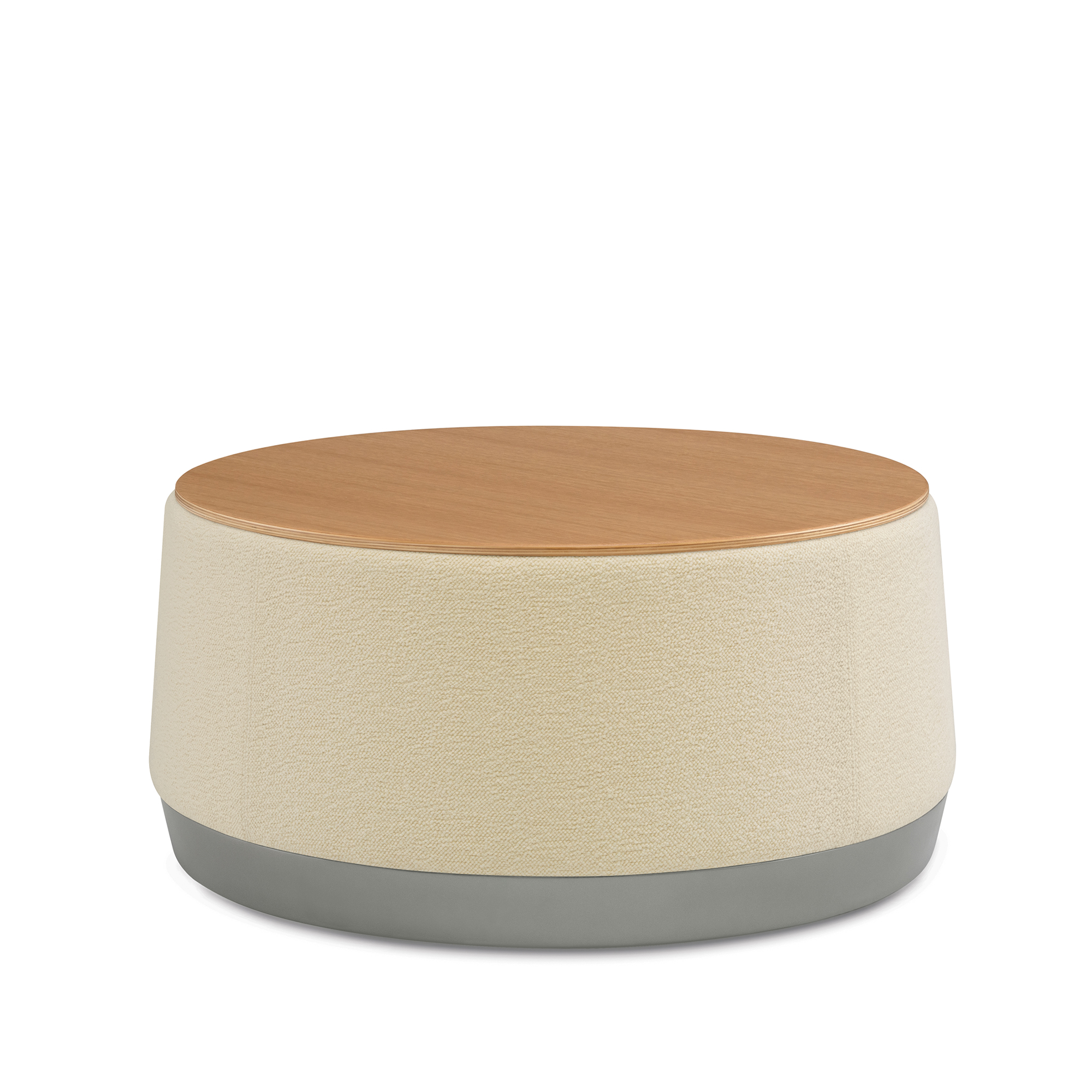 Loupe Table, Wood Top