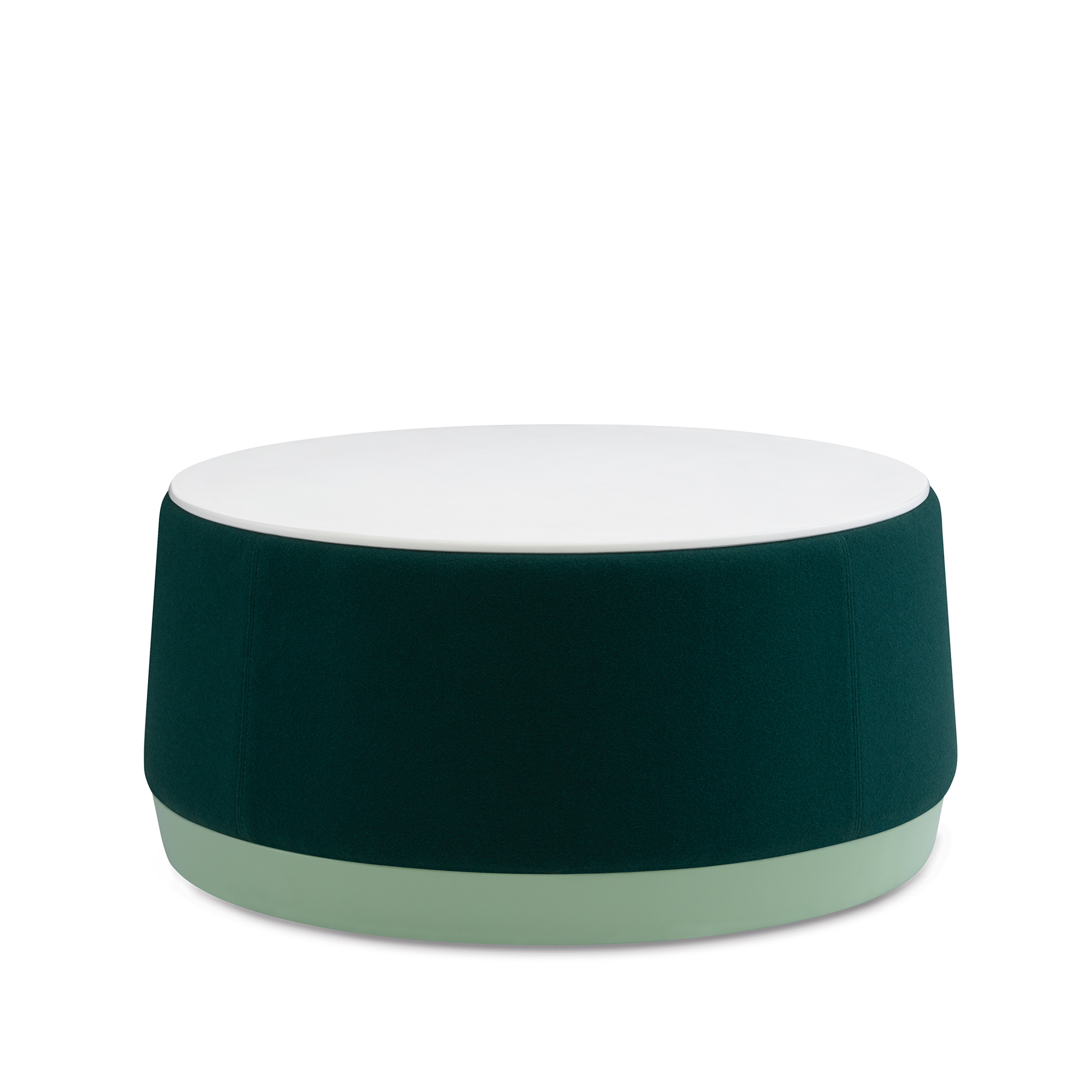 Loupe Table, Solid Surface Top