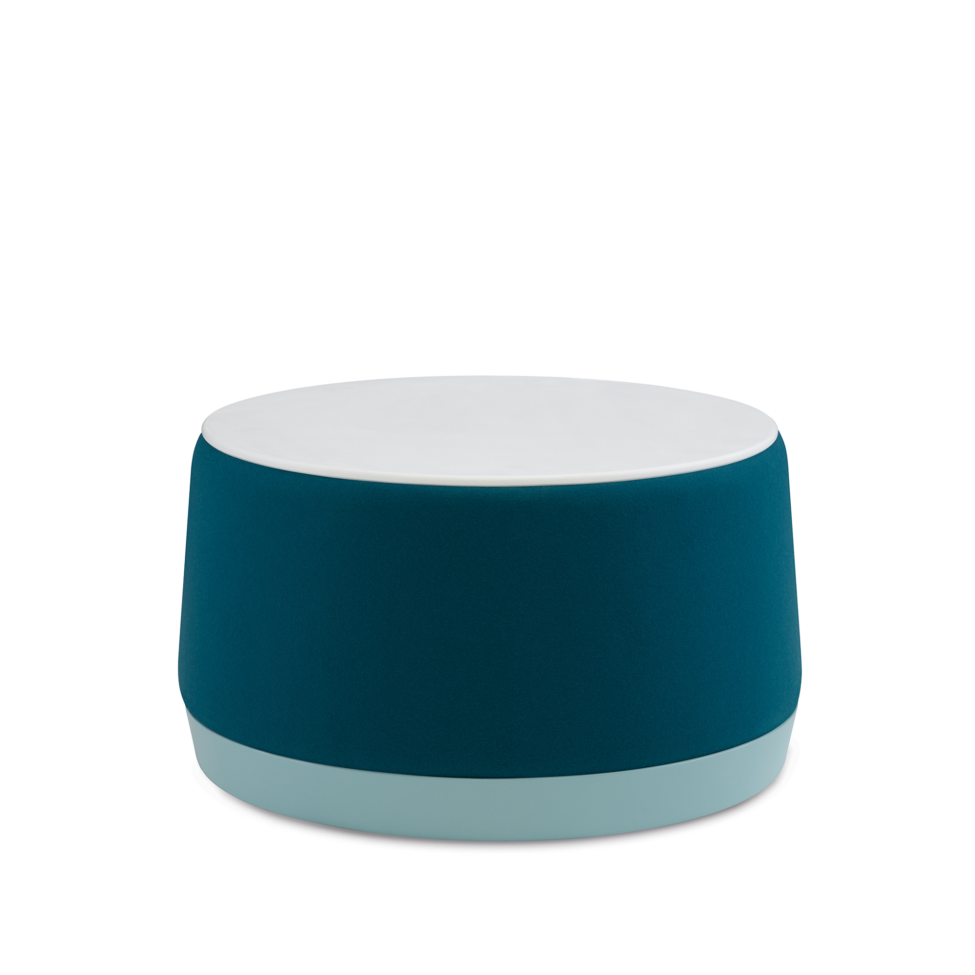 Loupe Table, Solid Surface Top
