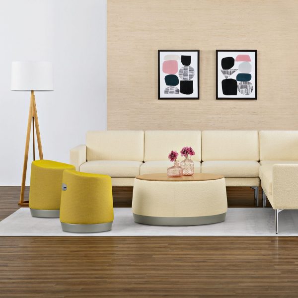 Loupe Stools with Uptown Social Modular