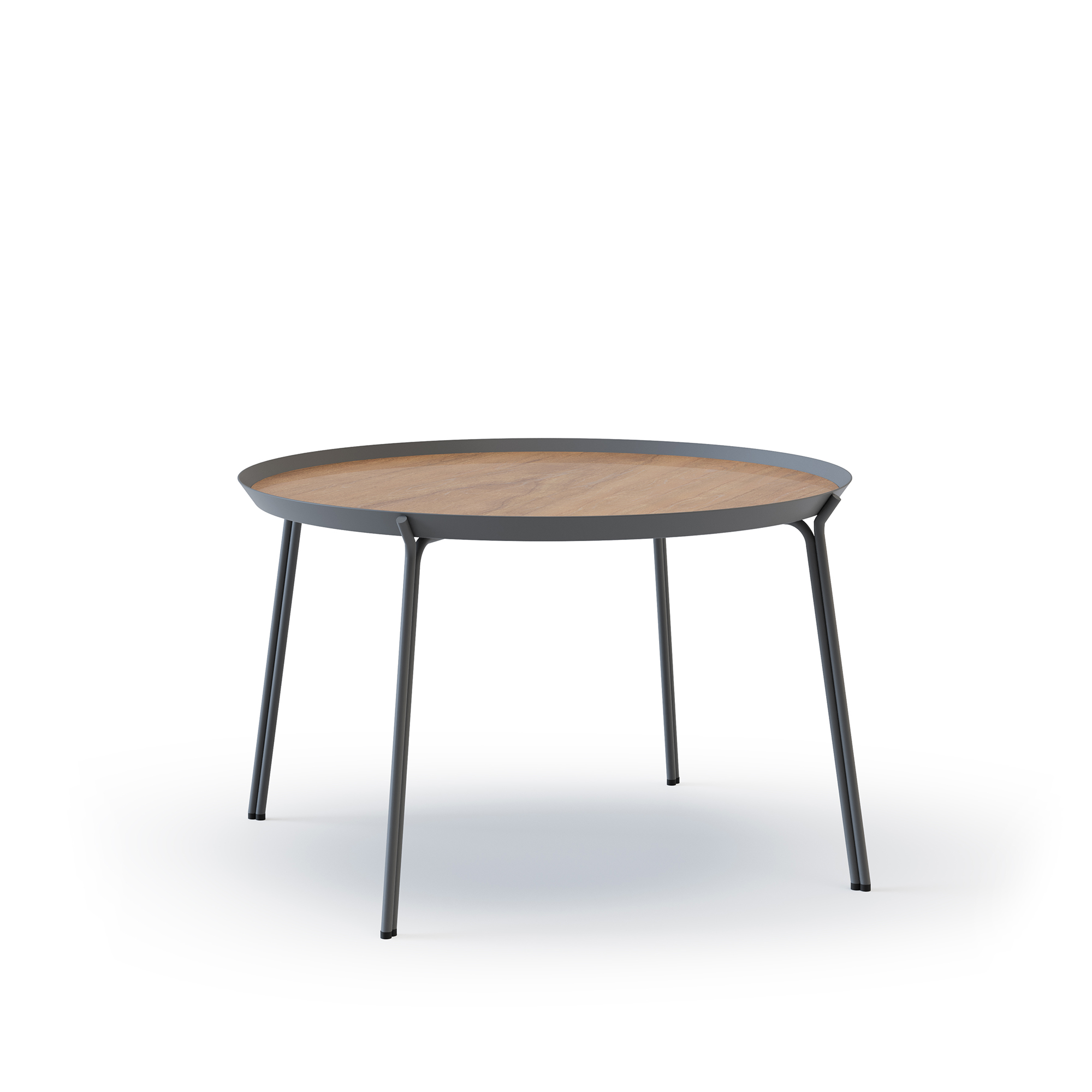 Romp Occasional Table, Veneer Top