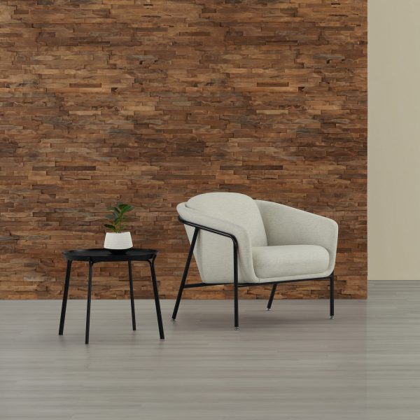 Mayland Lounge, Metal Frame with Romp Occasional Table