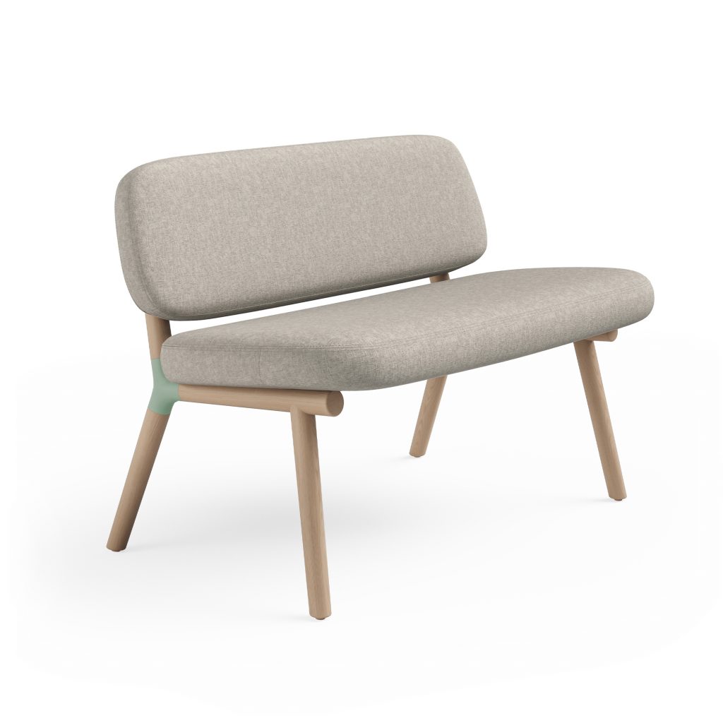 Sunny Settee, Mint Connector