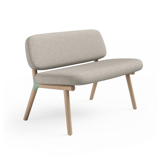 Sunny Settee, Mint Connector