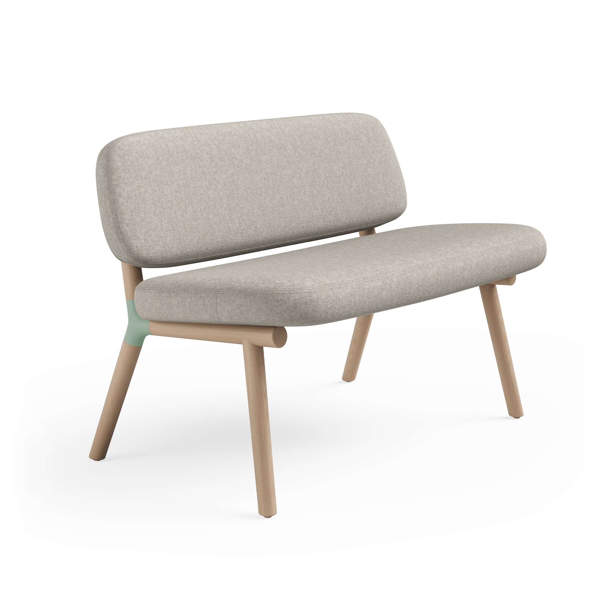 Sunny Settee, Mint Connector