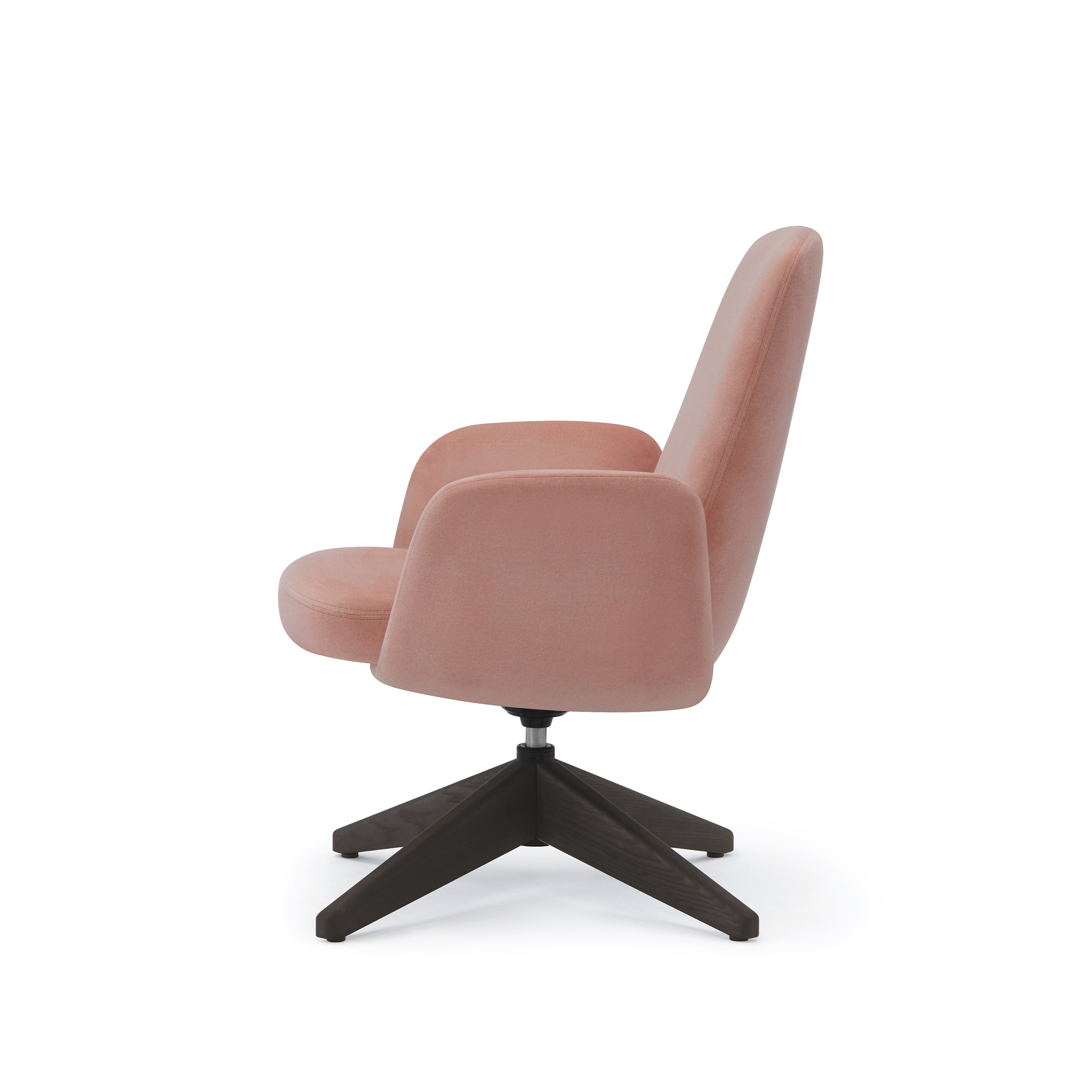 Plumeya HB Guest Chair, Wood Swivel 2