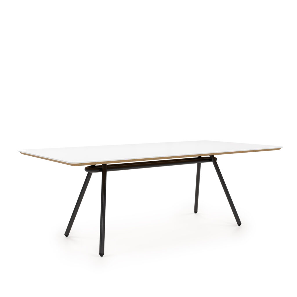 Cromo 48x84x29 Meeting Table, Corian Top