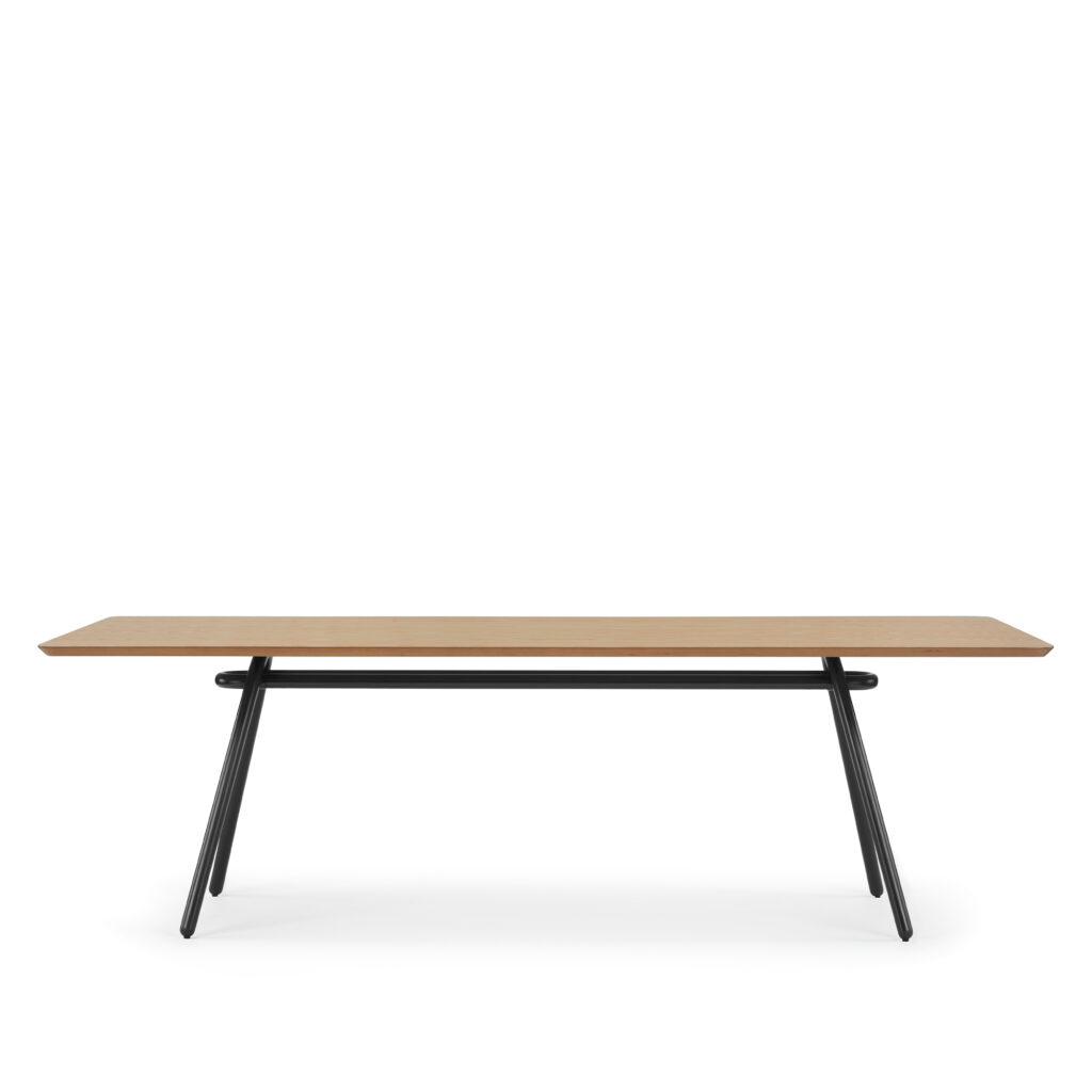 Cromo Meeting Table 42x96x29, Veneer Top