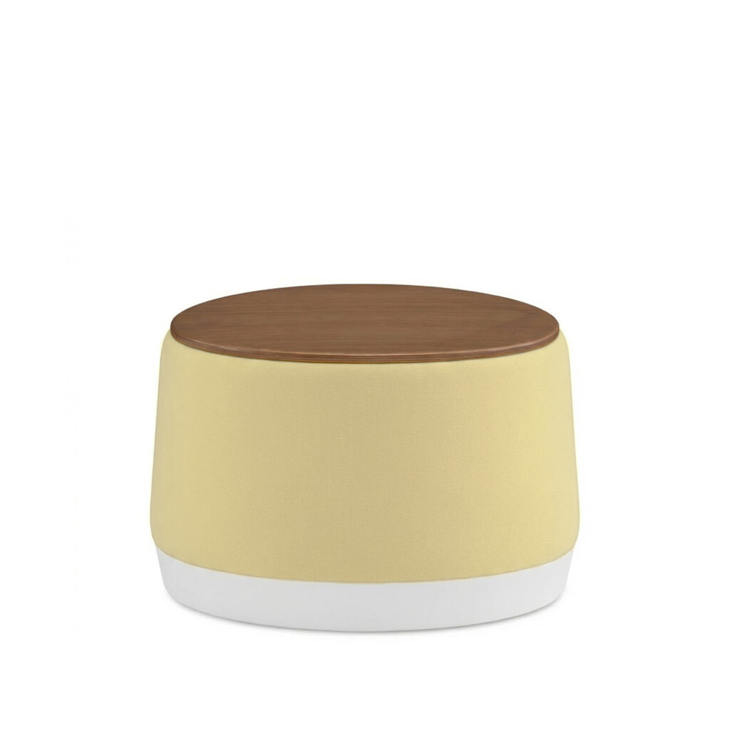 22in Round Loupe Kids Table with Veneer